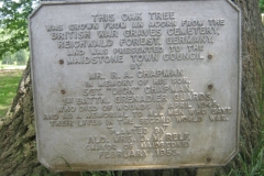 Reichwald-Forest-War-Graves-Oak-plaque