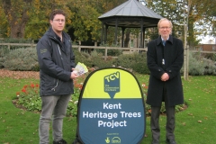 Maidstone Tree Trail Launch with Mark Bateson KCC